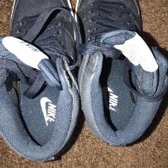 Nike Dunk SkyHigh Denim Wedge Sneakers - Picture 6 of 7